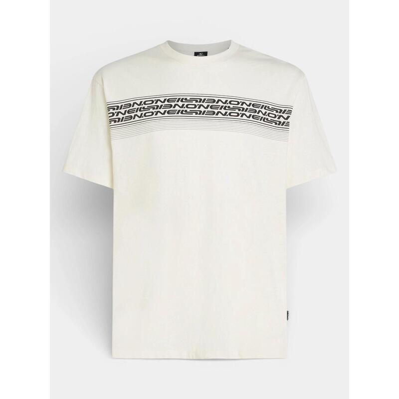 Tricou cu maneci scurte O'Neill Logo Stripe T-Shirt barbati