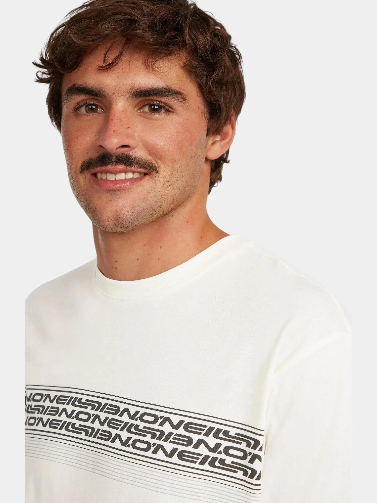 Férfi rövid ujjú póló O'Neill Logo Stripe T-Shirt 4/7