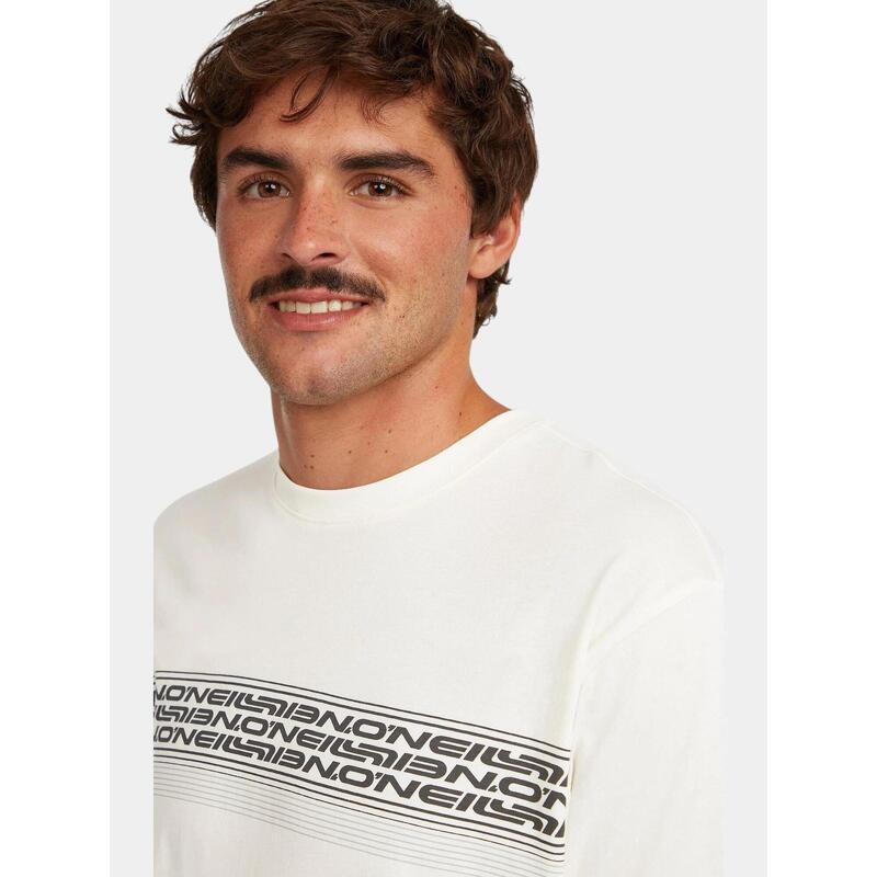 Tricou cu maneci scurte O'Neill Logo Stripe T-Shirt barbati