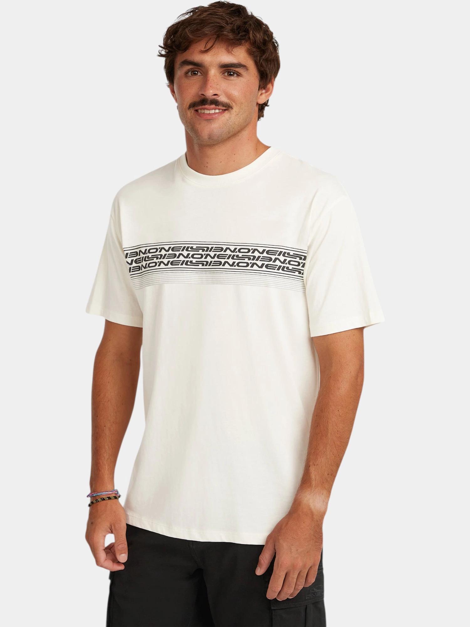 Tricou cu maneci scurte ONeill Logo Stripe T-Shirt barbati