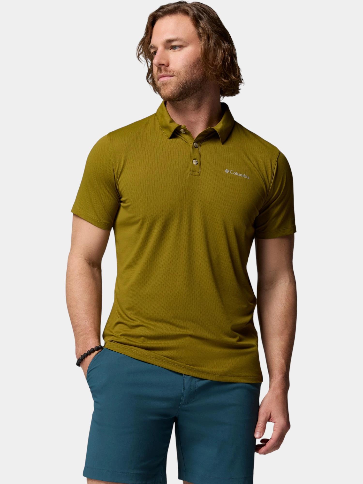 Tricou de sport, cu guler Tech Trail Utility Polo barbati
