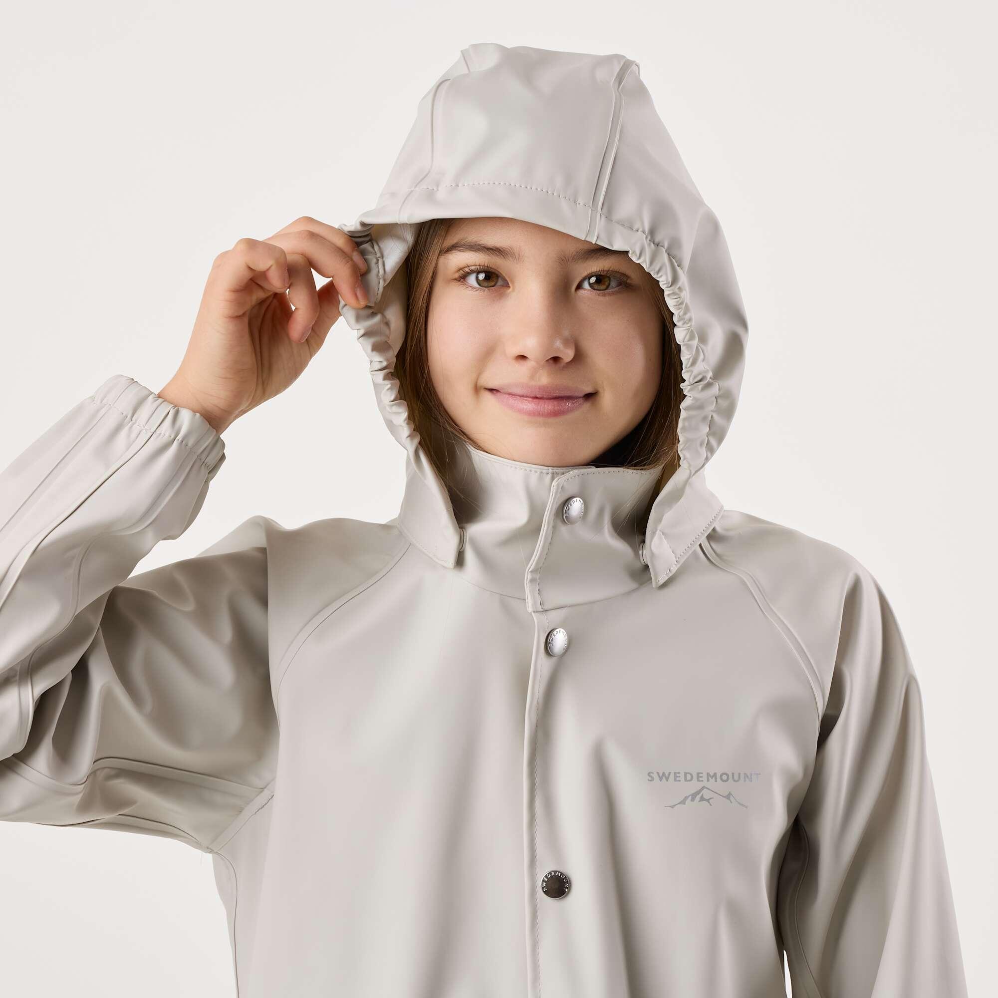 Giacca antipioggia da escursionismo junior Väderöarna Coat 5/8