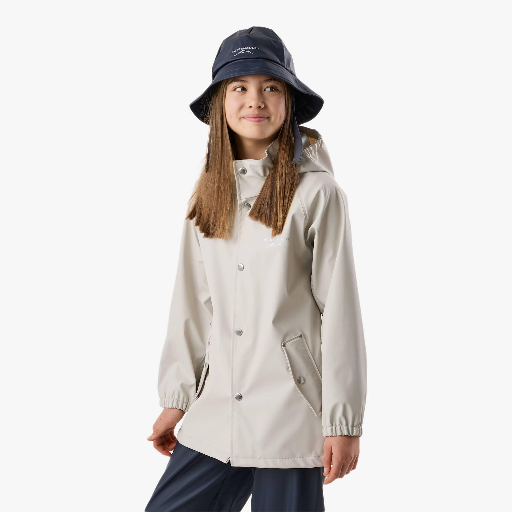 Giacca antipioggia da escursionismo junior Väderöarna Coat 4/8