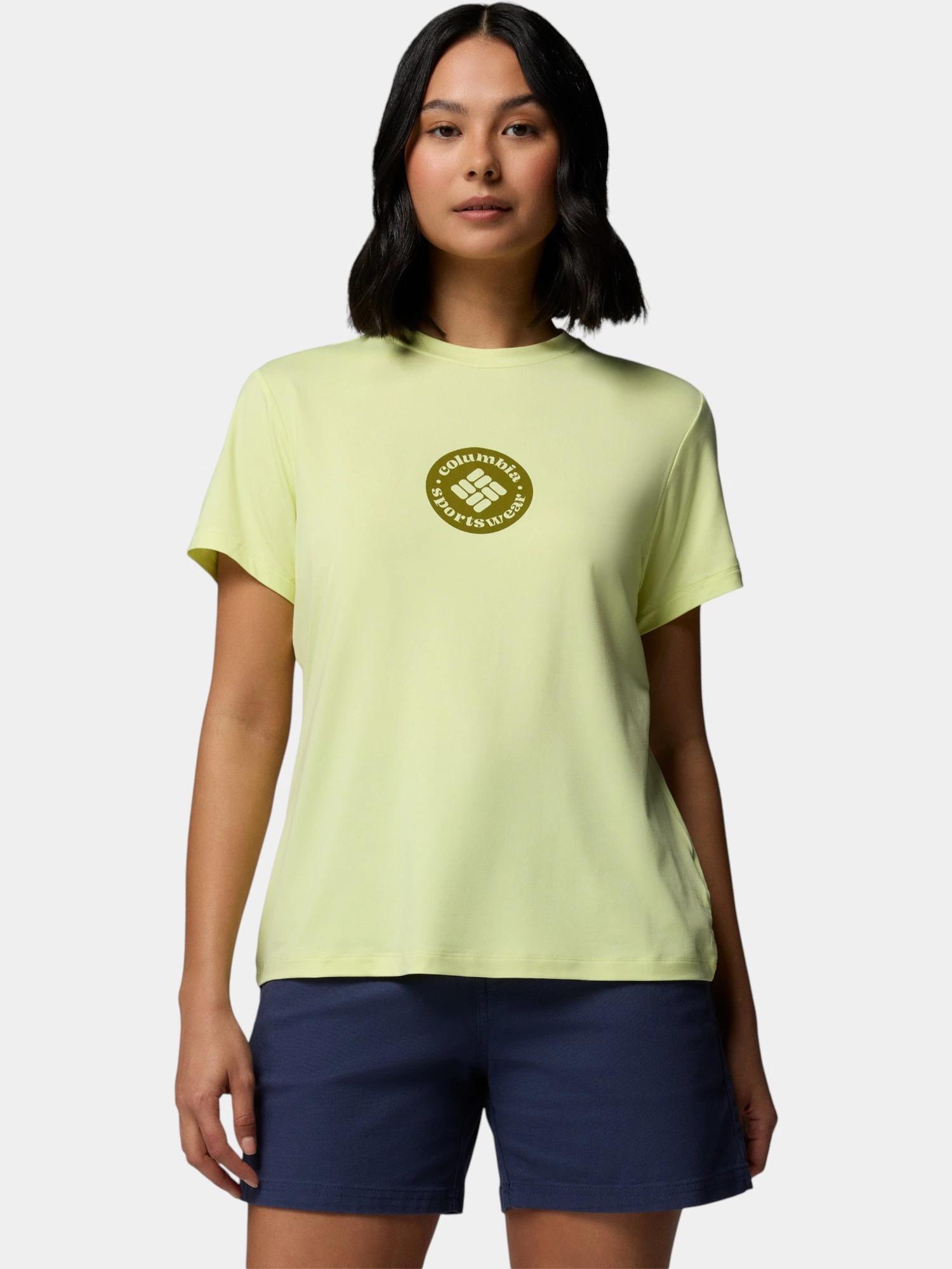 Tricou cu maneci scurte Parsons Point Short Sleeve Graphic Tee femei