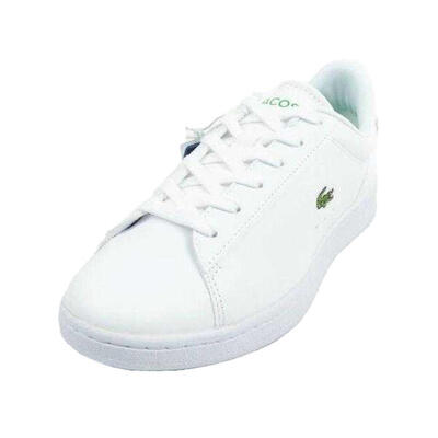 Scarpe Sportive PelleDonna Lacoste Carnaby Bianco Beige