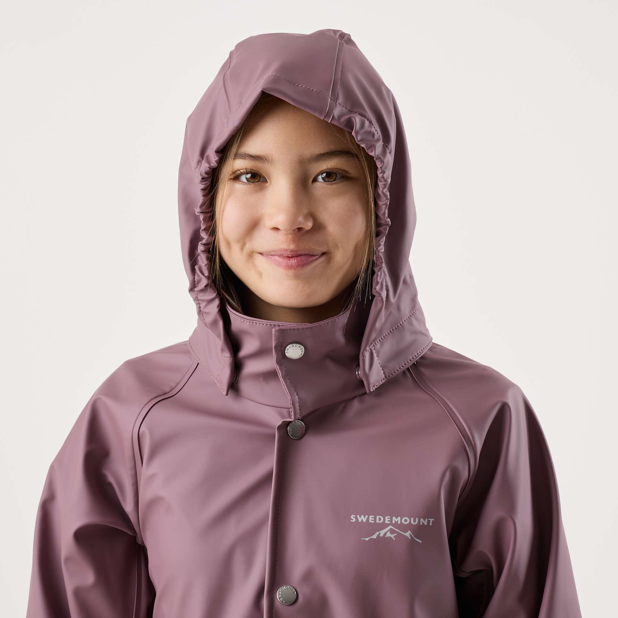 Giacca antipioggia da escursionismo junior Väderöarna Coat 5/8