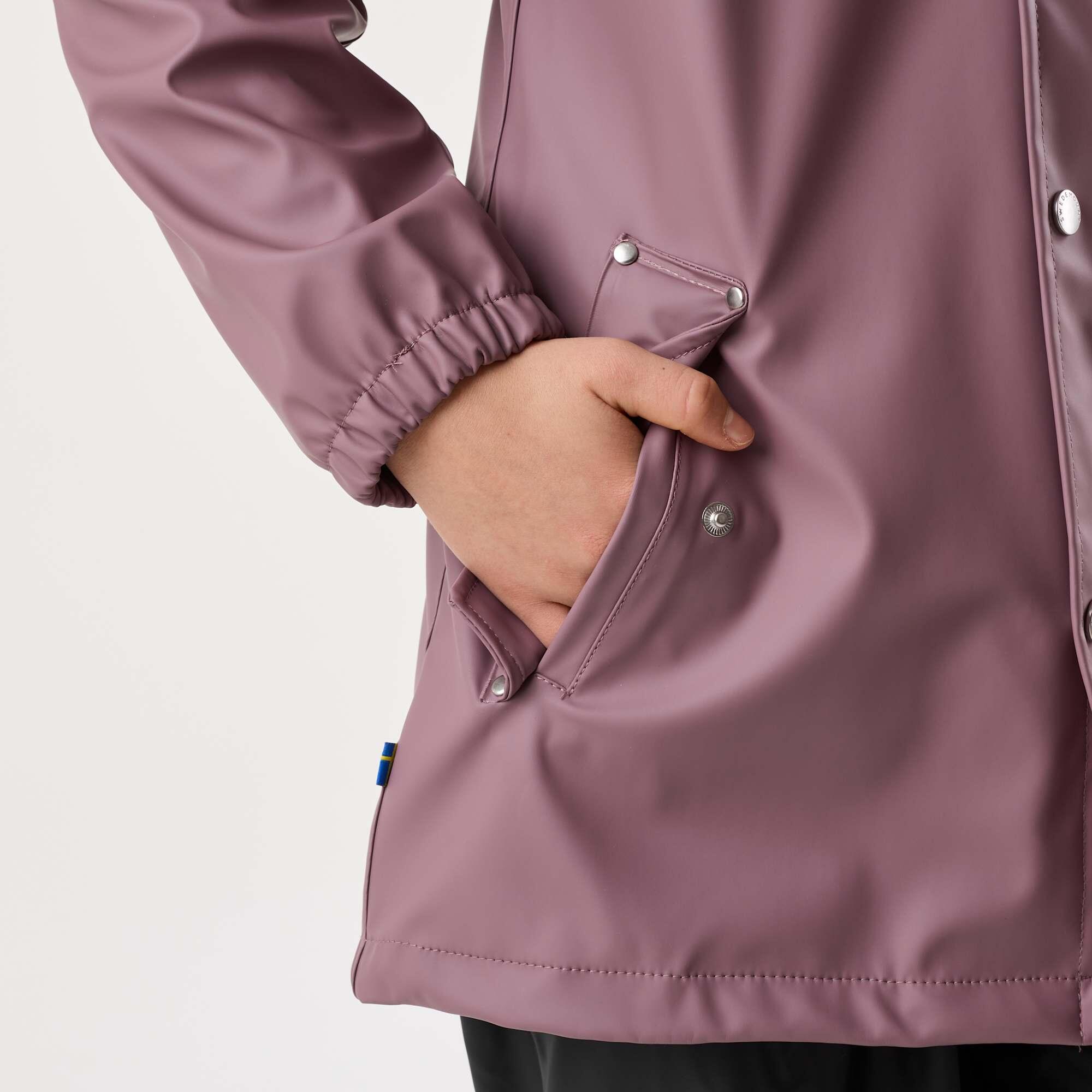Giacca antipioggia da escursionismo junior Väderöarna Coat 7/8
