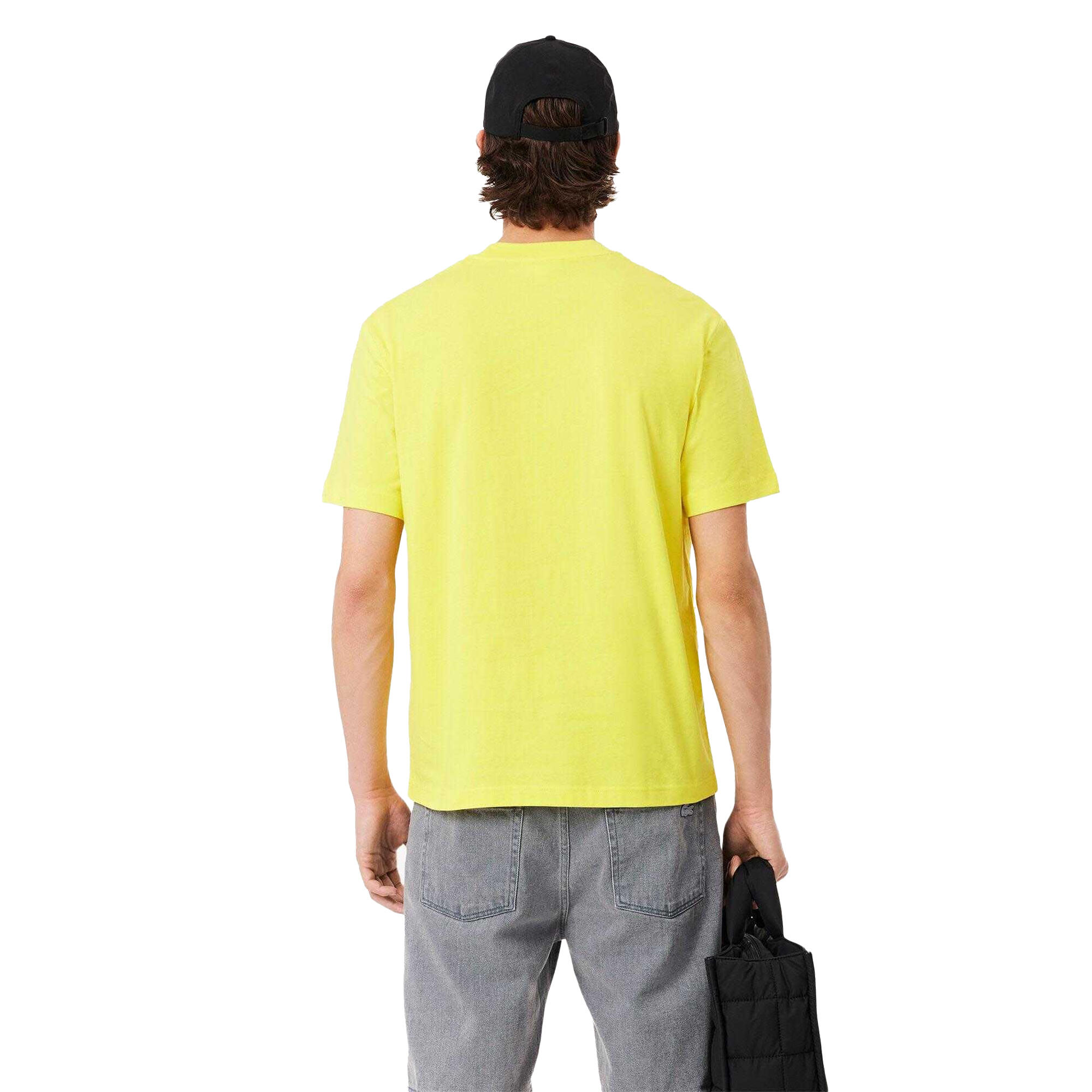 Mens Cotton TShirt (Yellow) 2/4