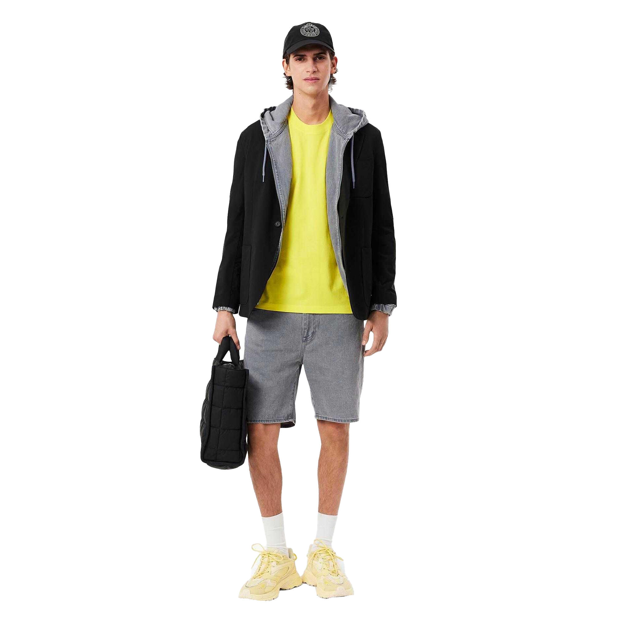 Mens Cotton TShirt (Yellow) 4/4