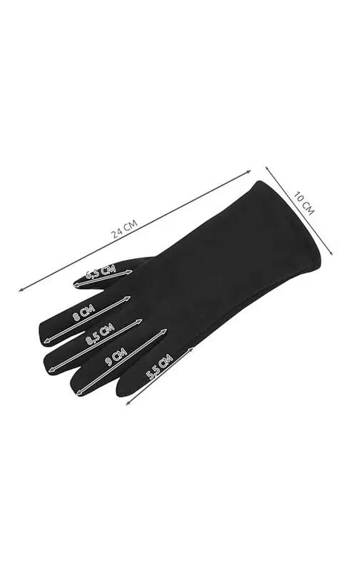 Manusi de iarna ,2 in 1, functie Touchscreen , model tricotat, negre, universale 6/7