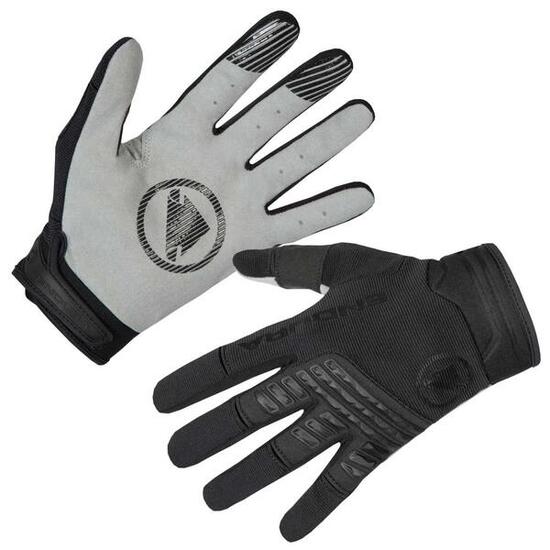 Gants de cyclisme en endura noire