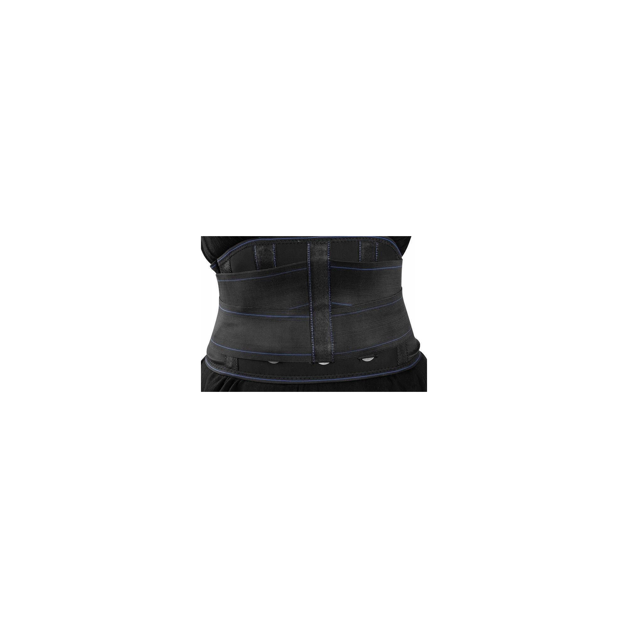 Centura lombara magnetica, 24 de magneti, 110 cm, neagra