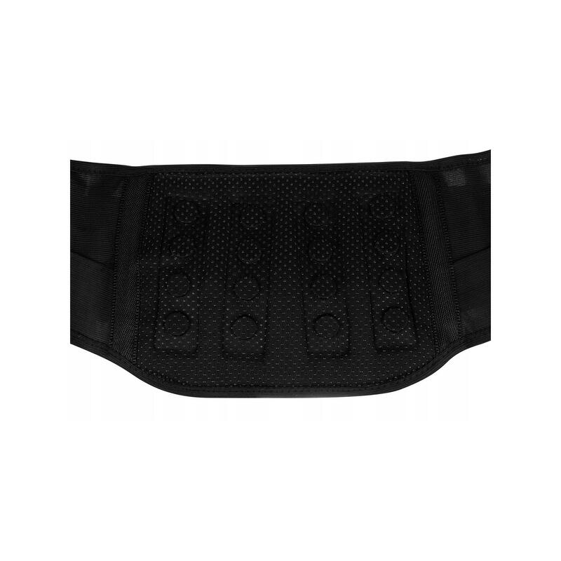 Centura lombara magnetica, 24 de magneti, 110 cm, neagra