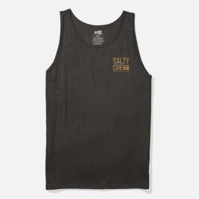Salty Crew Tried and True Black Tank Top