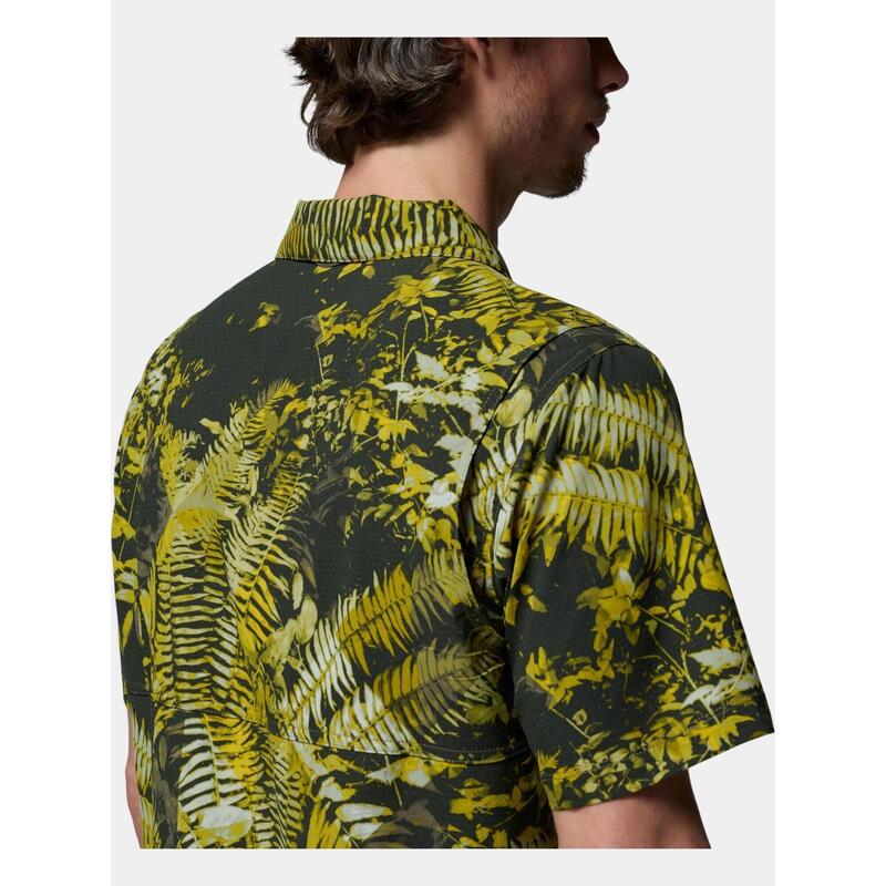 Camasa cu maneci scurte Tech Trail Utility Printed Woven Short Sleeve barbati
