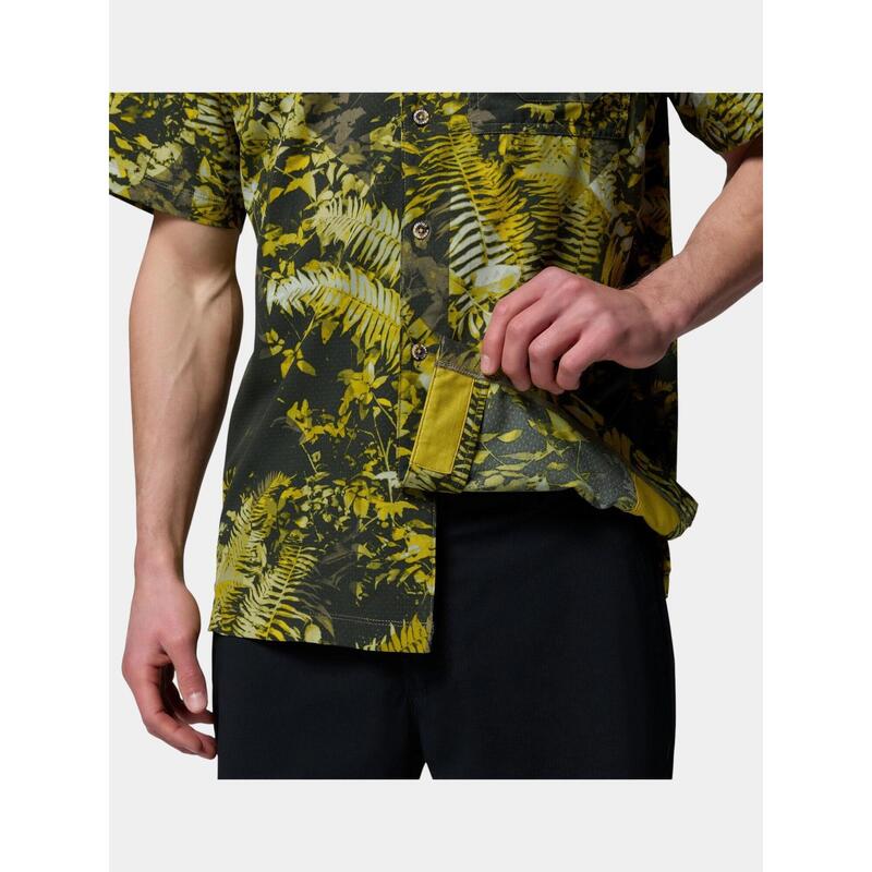 Camasa cu maneci scurte Tech Trail Utility Printed Woven Short Sleeve barbati