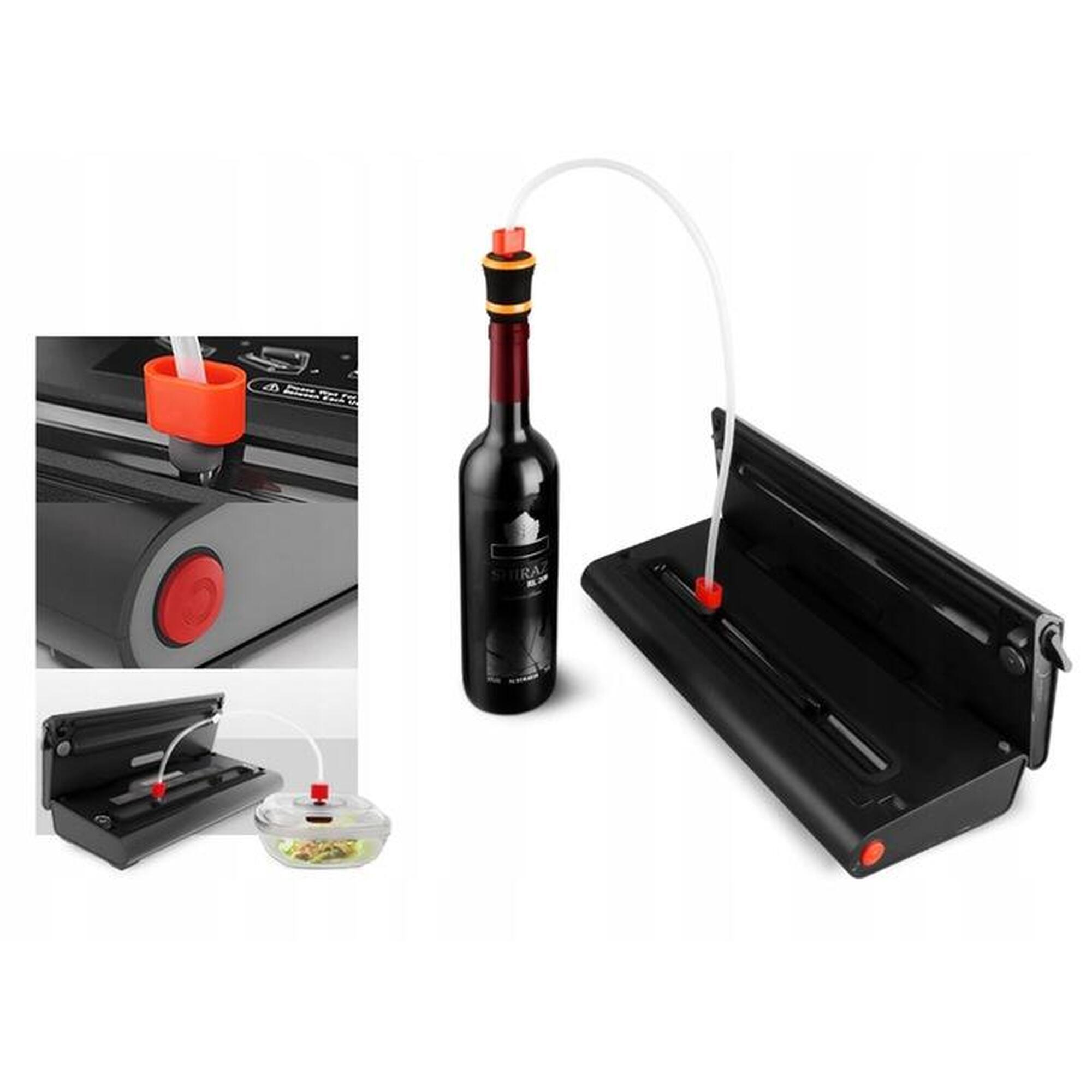 Aparat vidat alimente umede/uscate, cantar, 9 role folie, 5 pungi, 120W