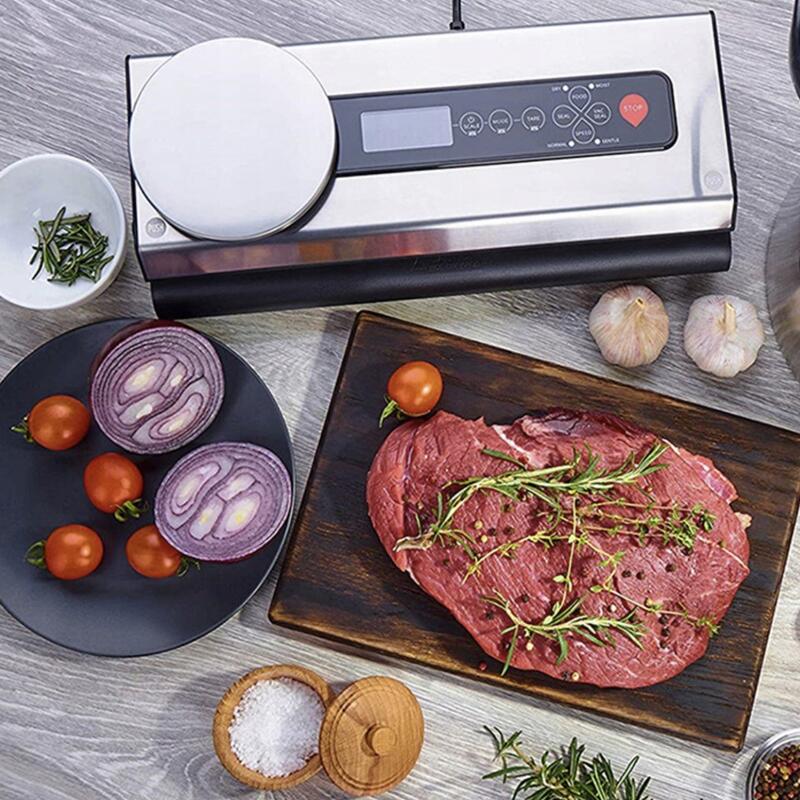 Aparat vidat alimente umede/uscate, cantar, 9 role folie, 5 pungi, 120W