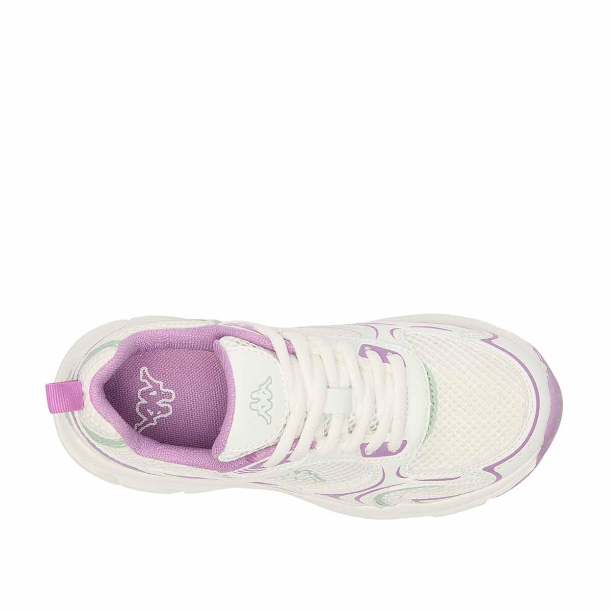 Baskets fille LOGO MYGIDO blanc 5/6