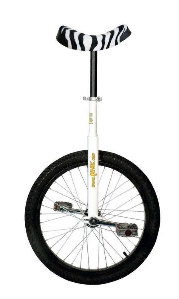 Monocycle jante alu selle zèbre pneu noir QU-AX Luxus 20" 2/3