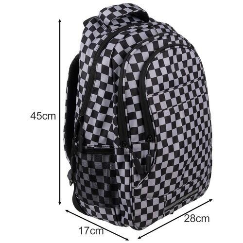 Set ghiozdan si sac sport, buzunare laterale, 45 x 28 x 17 / 42 x 34 cm, 22L