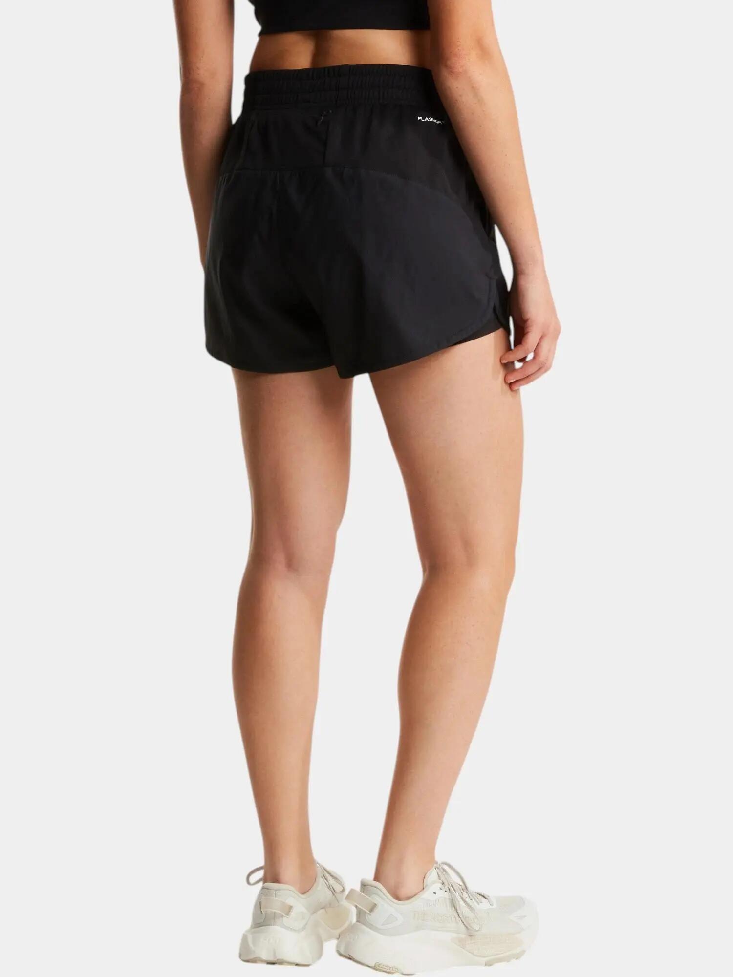Kurze hose The north face Modell W FLEX 2 IN 1 SHORT TNF BLACK für frauen 3/7