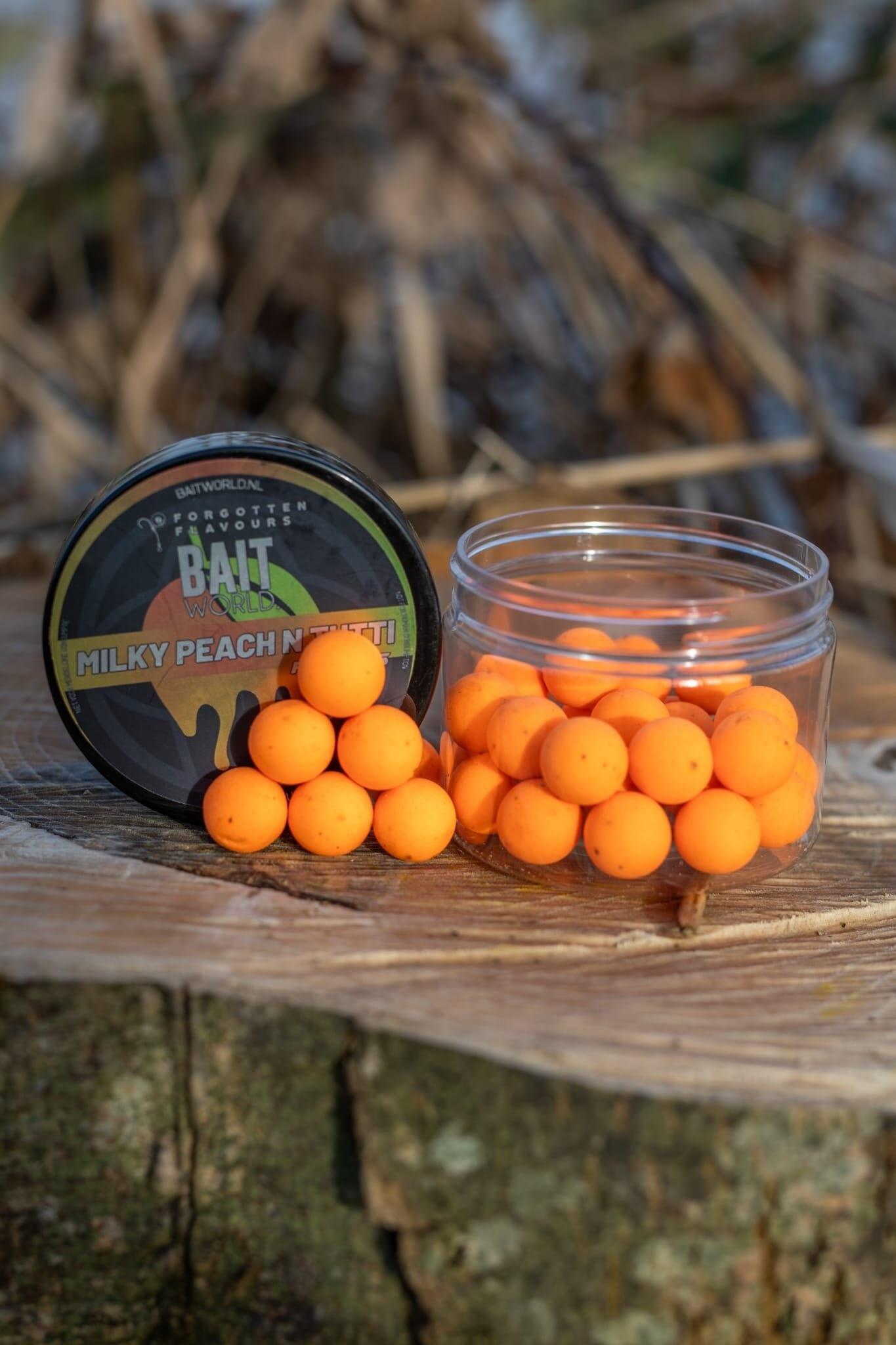 Pop-up Collaboration Baitworld x Forgotten Flavours Milky Peach N Tutti 15mm 2/3