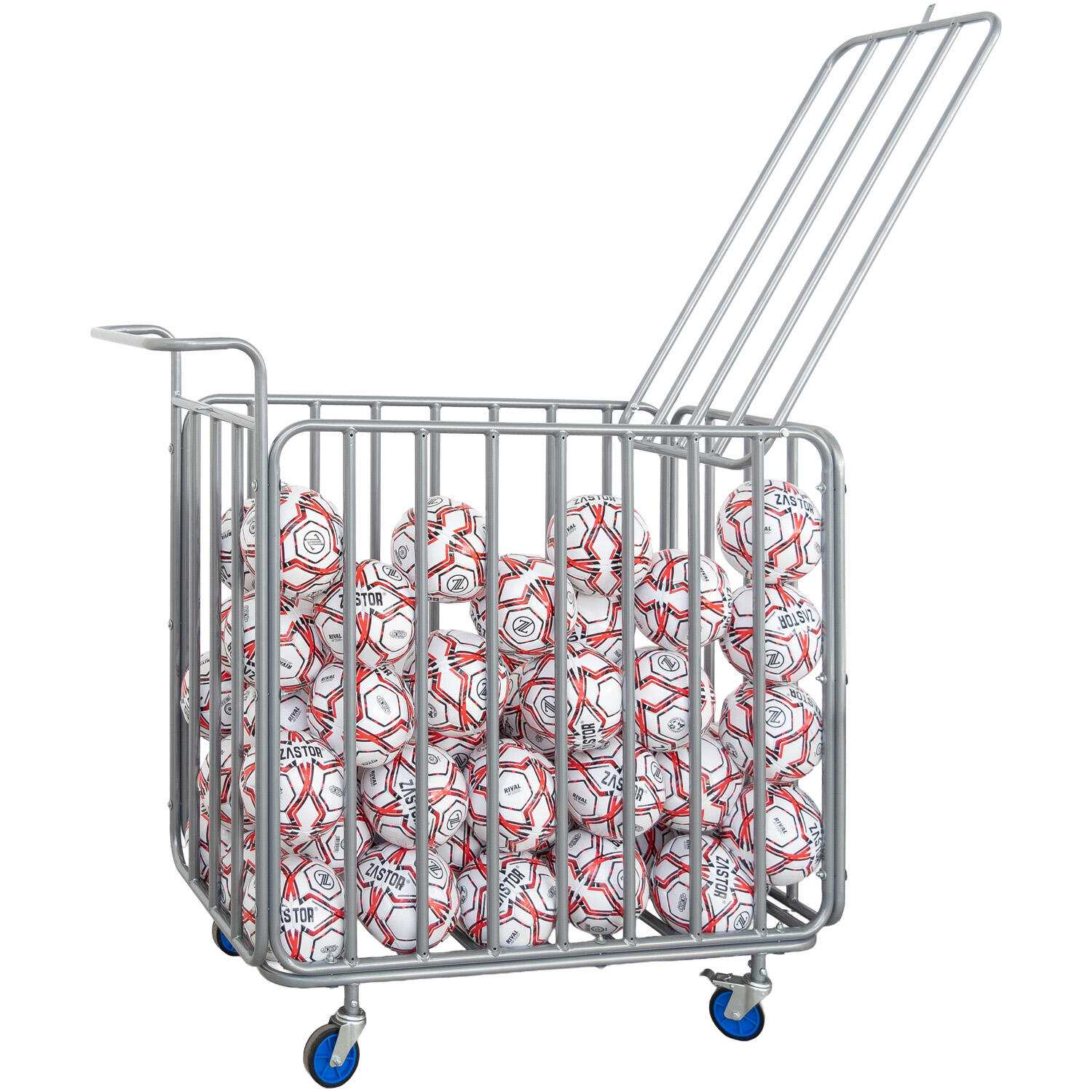 Carro Portabalones Zastor Barty Gris 3/4