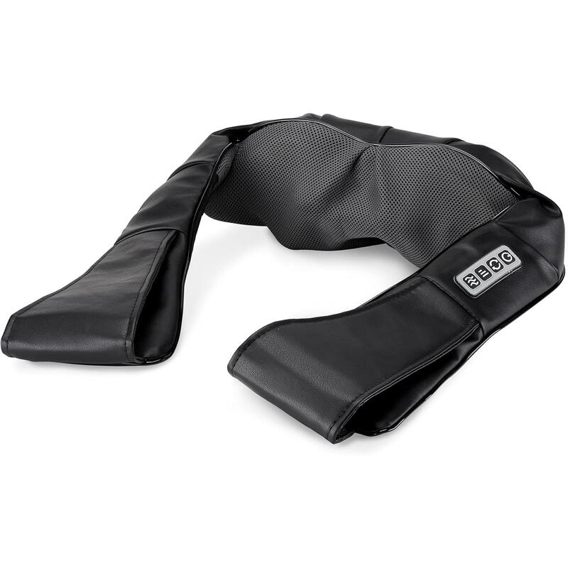 Unisex Sport Aparat masaj cervical și spate Shiatsu Grade A X-sport negru