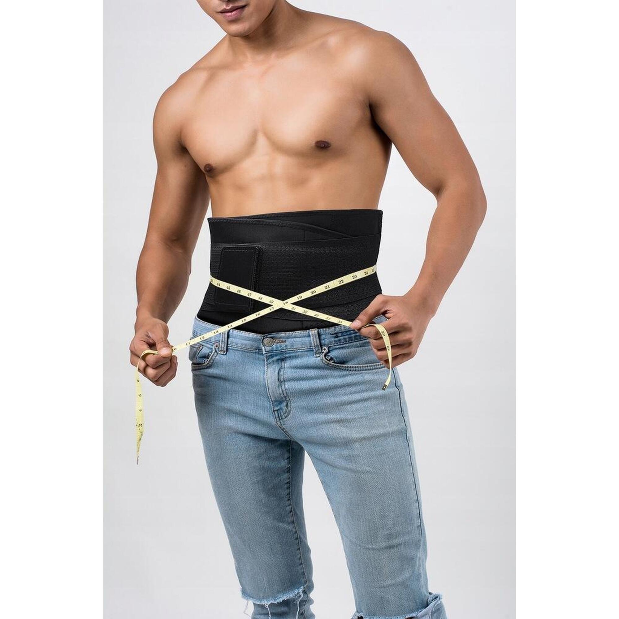 Corset modelator pentru slabit, ajustabil, circumferinta 75-95 cm, 23x108 cm
