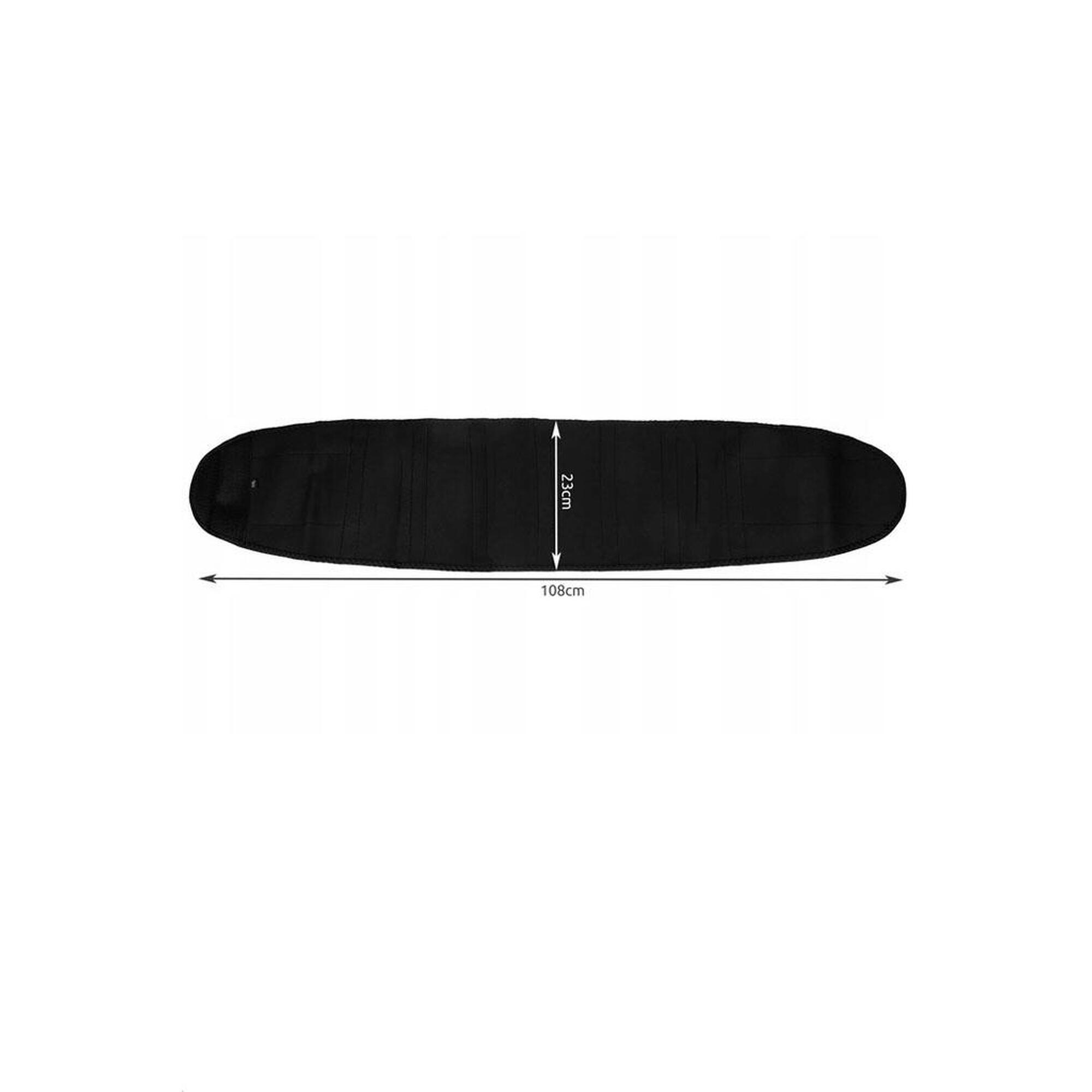 Corset modelator pentru slabit, ajustabil, circumferinta 75-95 cm, 23x108 cm