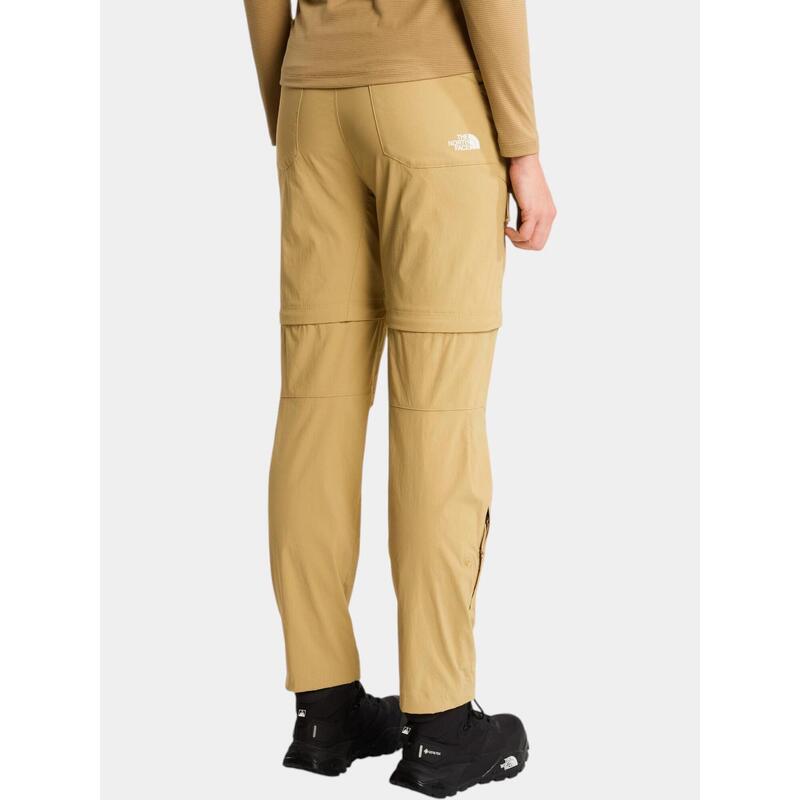 Pantaloni de drumetie W Exploration Reg Straight Convertible P femei