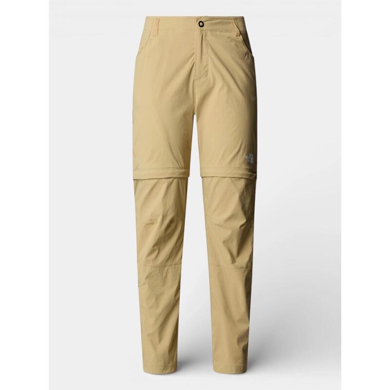 Pantaloni de drumetie W Exploration Reg Straight Convertible P femei