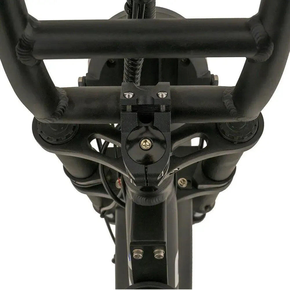 Elektrische fatbike KNAAP BIKES LON – lage instap, voor- en achtervering – zwart 7/7