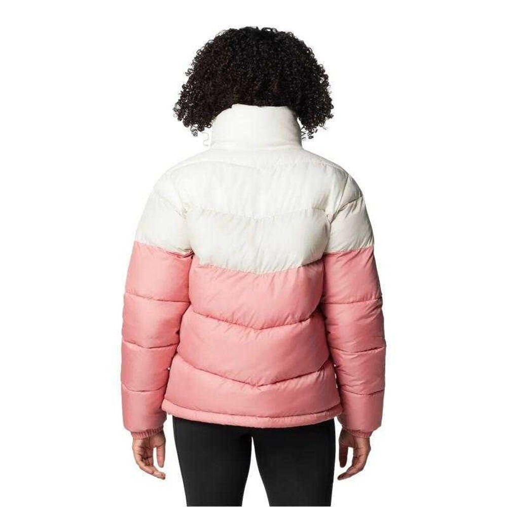 Veste Matelassée PUFFECT Femme (Rose / Blanc) 3/4