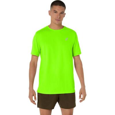 T shirts overhemden heren - asics core ss top - vital green