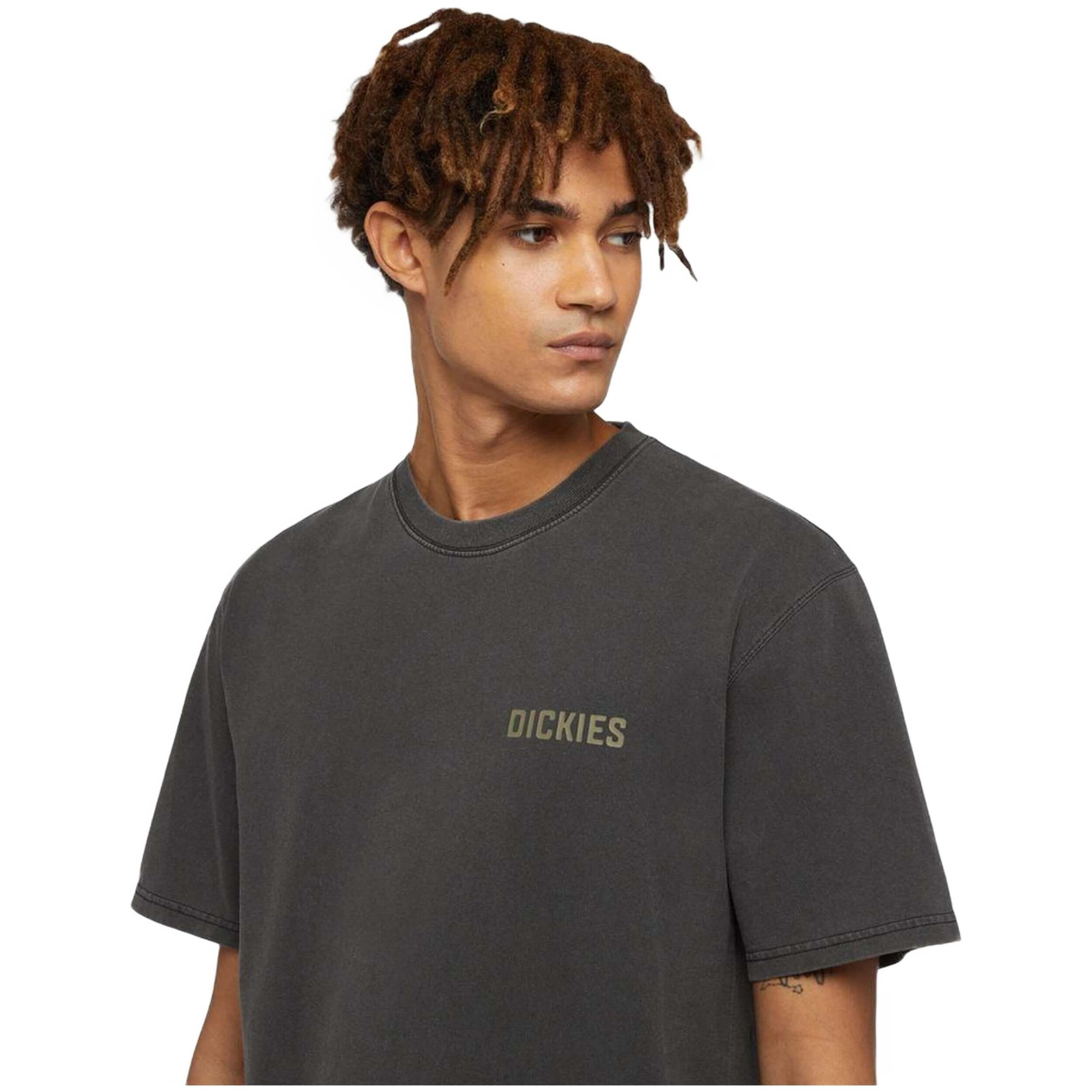 Maglietta uomo Dickies High flying workwear Grigia 5/5