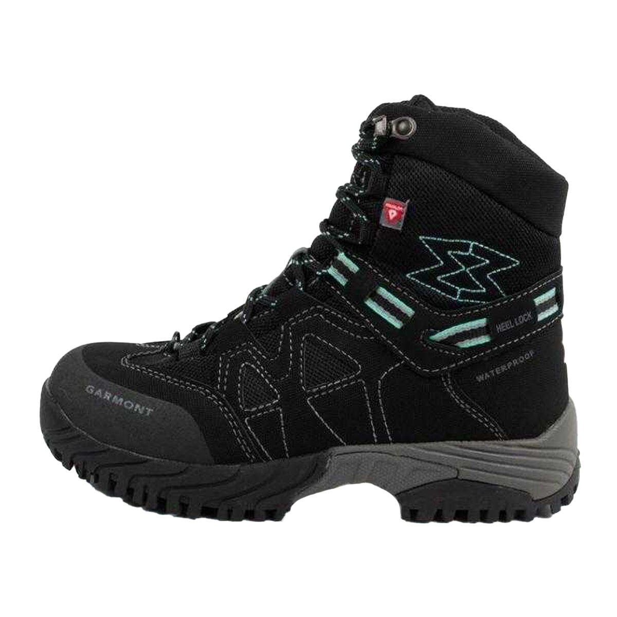 Botas de Senderismo/Botas de Montaña de Cuero Momentum para Mujer Negro 3/5