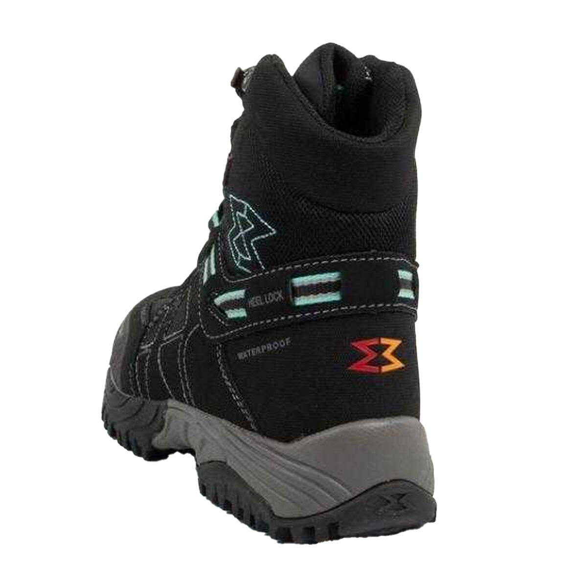 Botas de Senderismo/Botas de Montaña de Cuero Momentum para Mujer Negro 2/5