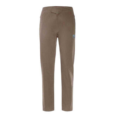 Dames broek voor woonwerkverkeer (beige/crème)