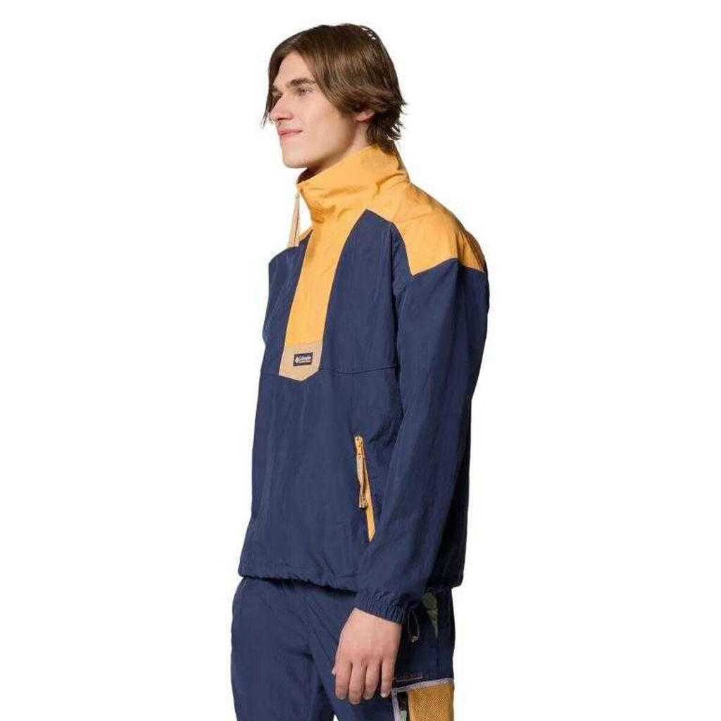 Mens Riptide II Retro Windbreaker (Navy Blue)