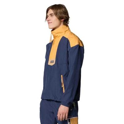 Heren riptide ii retro windjack (marineblauw)