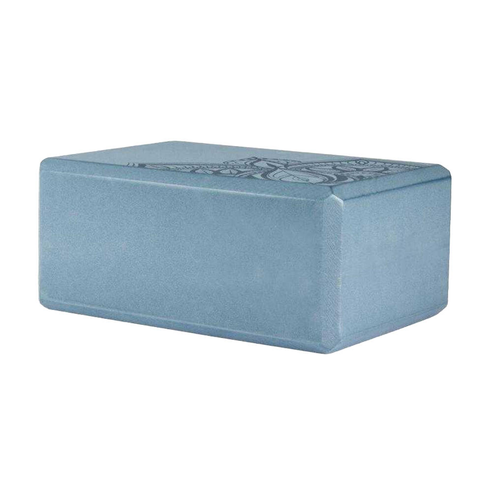 Foam Logo Yoga Blok (Blauw) Einheitsgröße 4/5