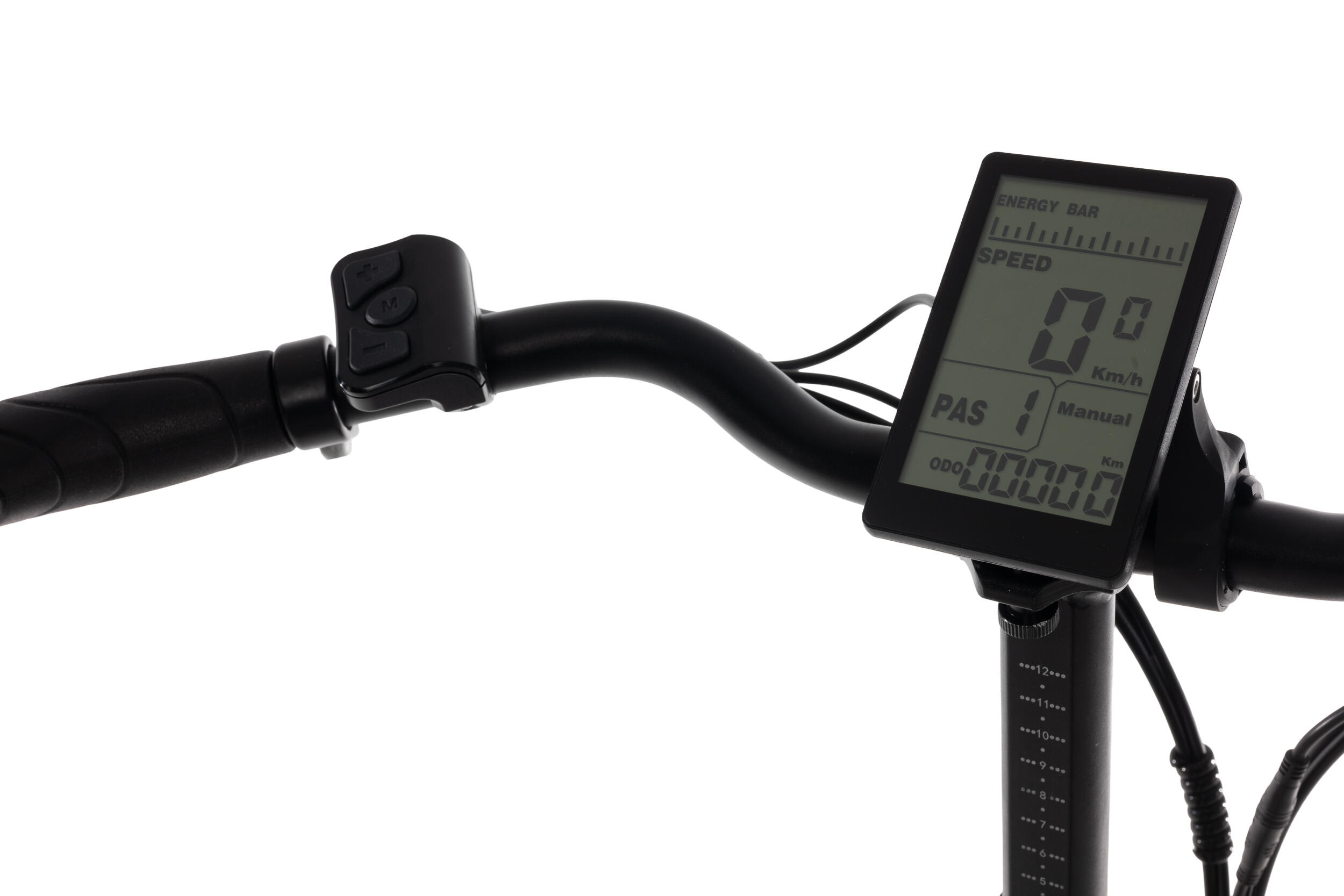 Rower elektryczny GERMINA FAT-BIKE składany 20" 90 km zasięgu 3/7