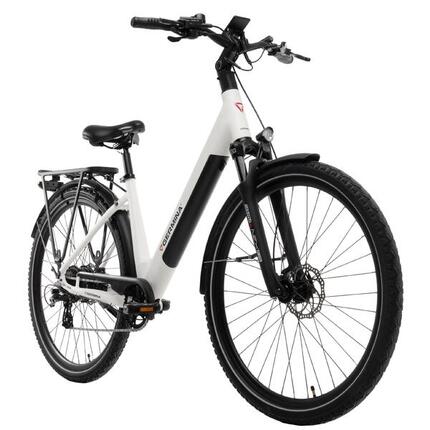 Rower elektryczny GERMINA miejski 28" 90 km silnik Bafang