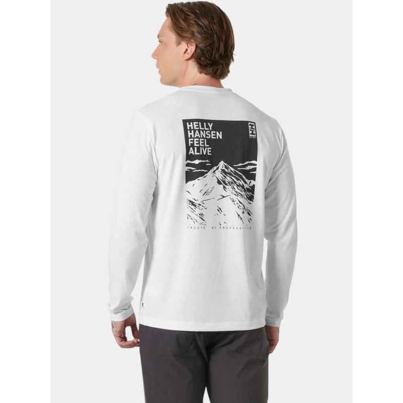 Tricou cu maneci lungi Skog Graphic Ls Tee barbati