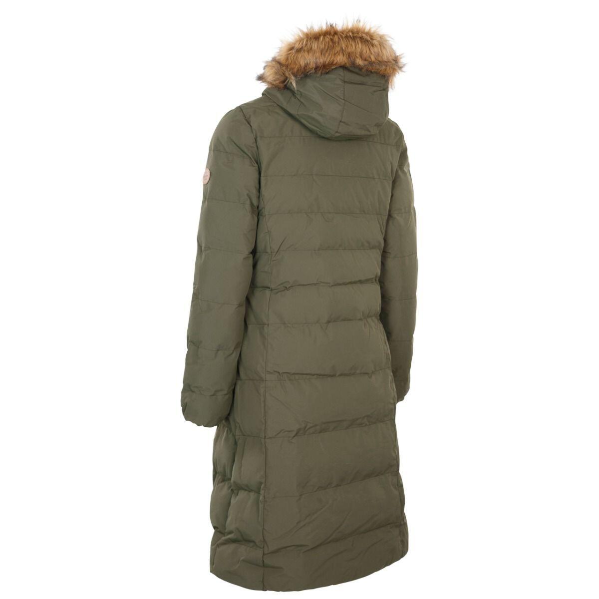 Doudoune Longue AUDREY Femme (Vert Kaki) 2/5