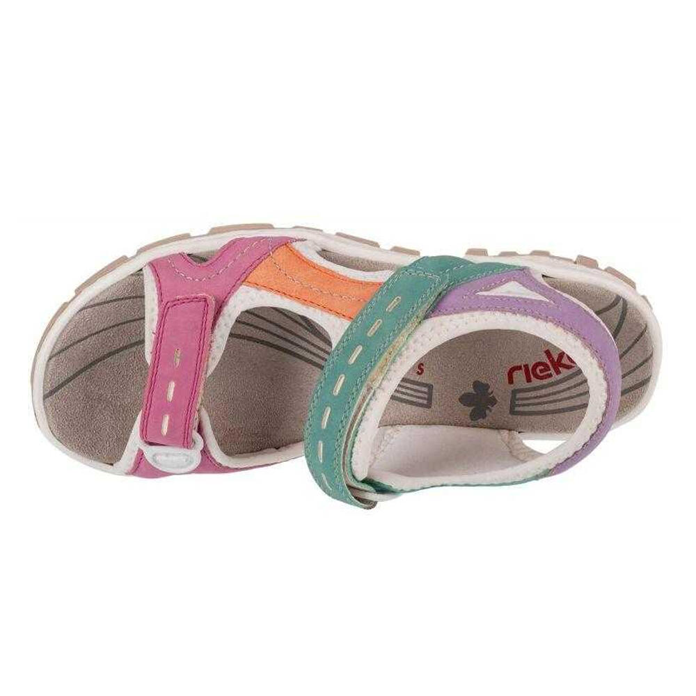Dames Open Teen Sandalen (Veelkleurig) 3/4