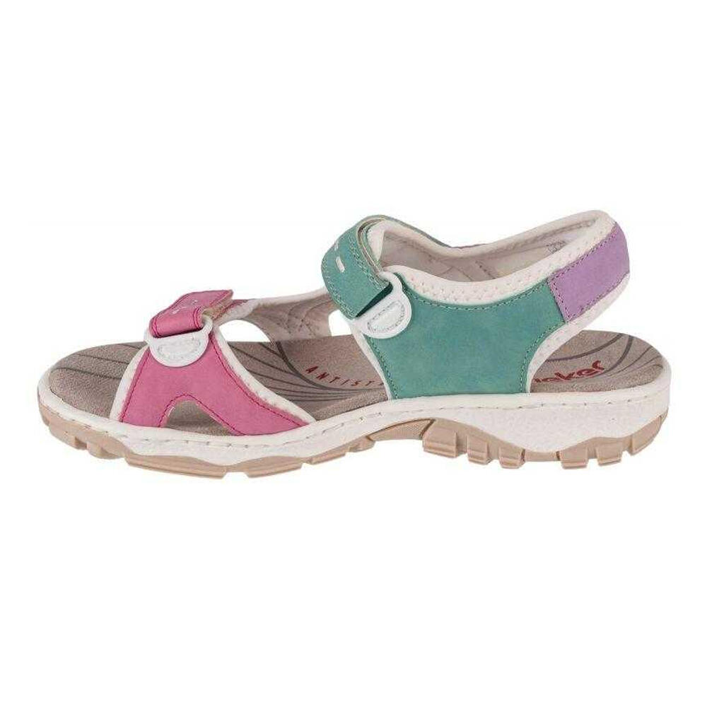 Dames Open Teen Sandalen (Veelkleurig) 2/4