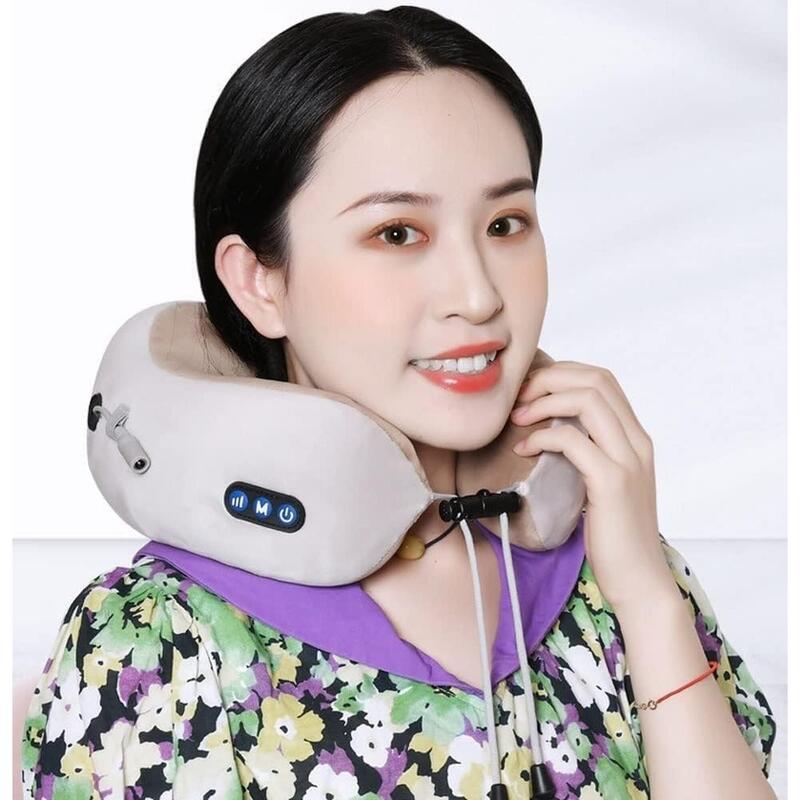 Unisex Sport Aparat masaj cervical și spate Shiatsu mobil X-sport Smart negru